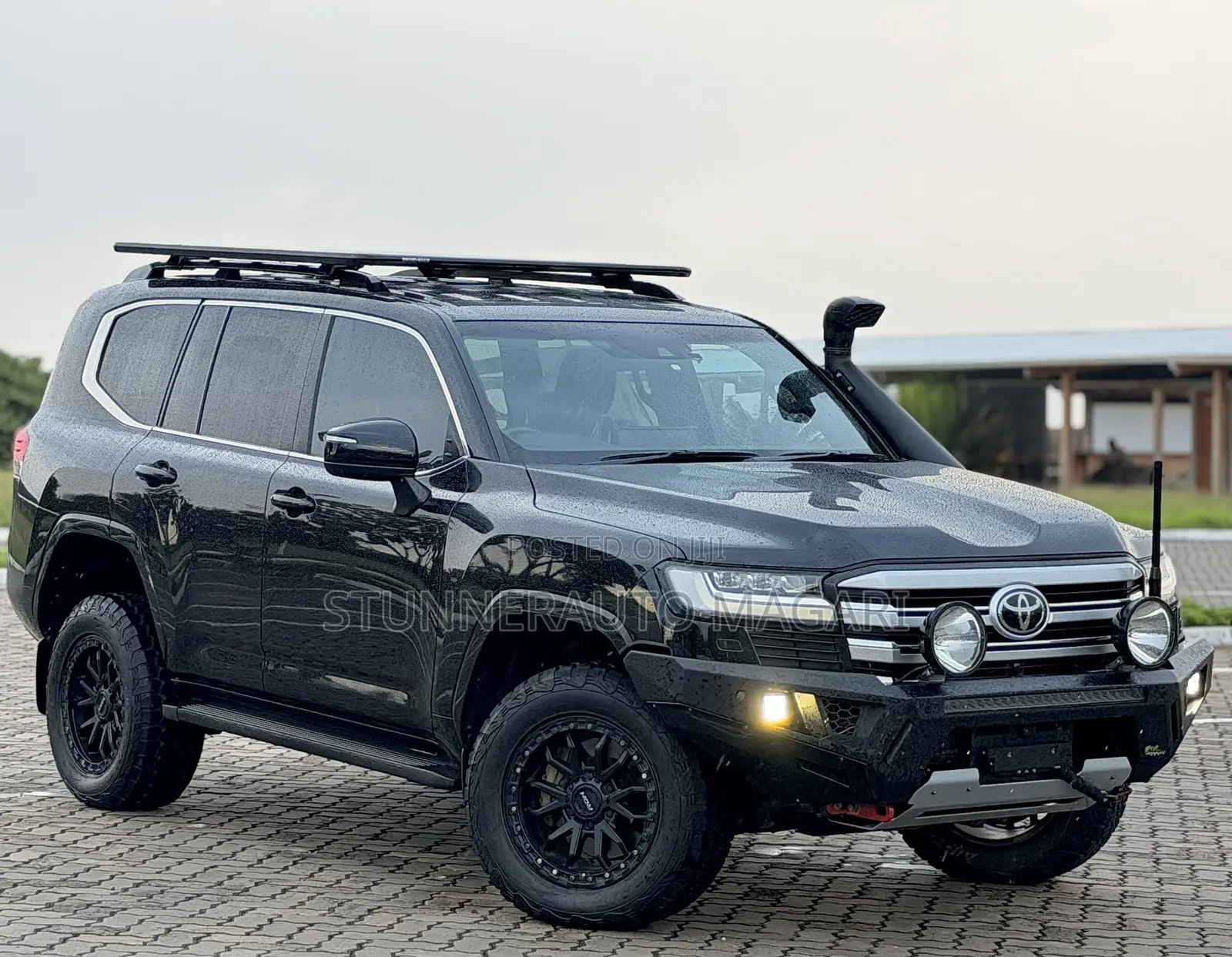 Toyota Land Cruiser 2024 Matt Black