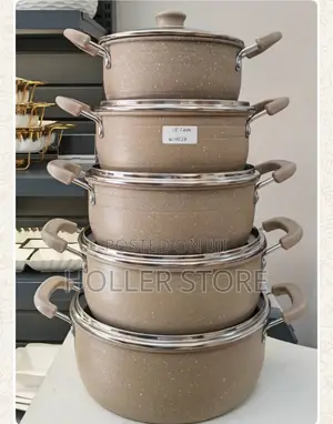 Sufuria Gray Set ( 5 Pieces)