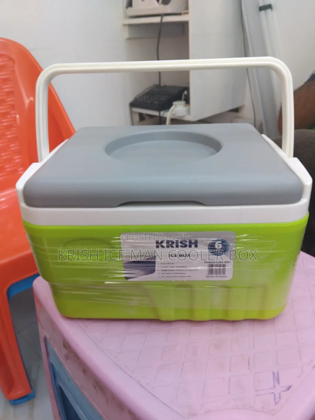 6 Liters Ice Box Cooler Krish Brand Cooler