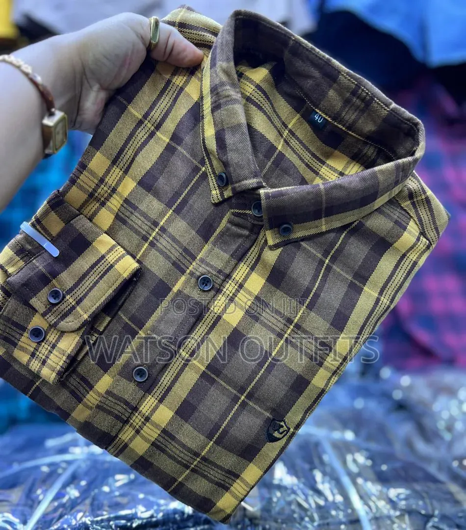 Men's New and Original Shirts or Shati or Mashati Brand New Za Kiume