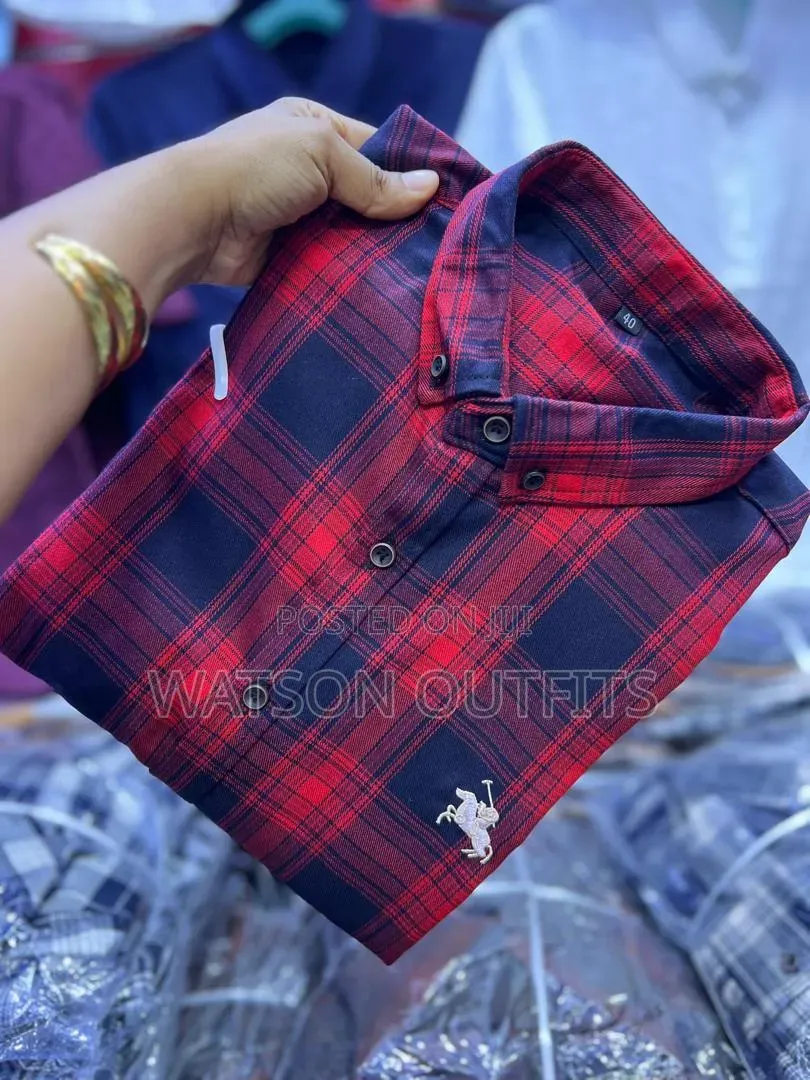Men's New and Original Shirts or Shati or Mashati Brand New Za Kiume