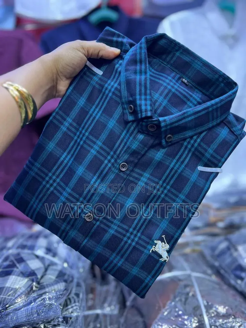 Men's New and Original Shirts or Shati or Mashati Brand New Za Kiume