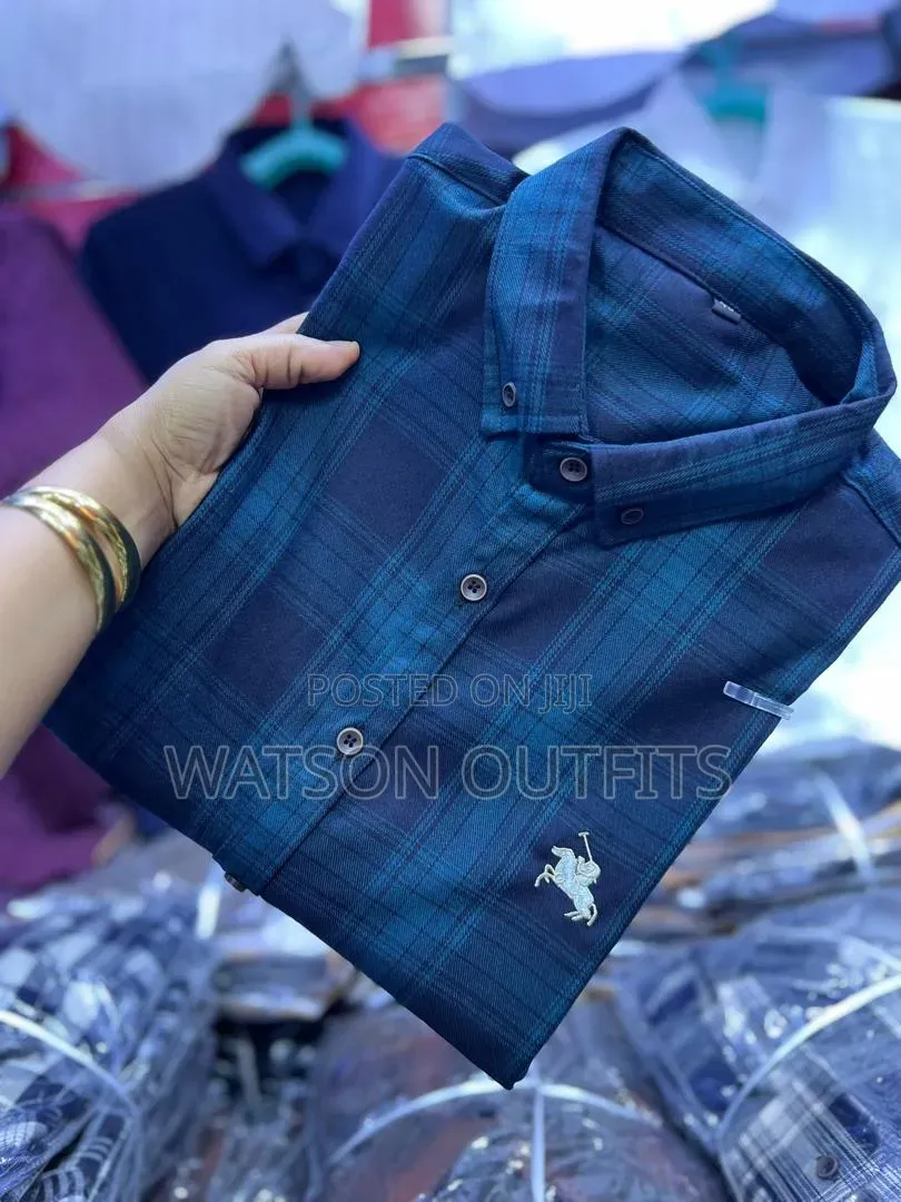 Men's New and Original Shirts or Shati or Mashati Brand New Za Kiume