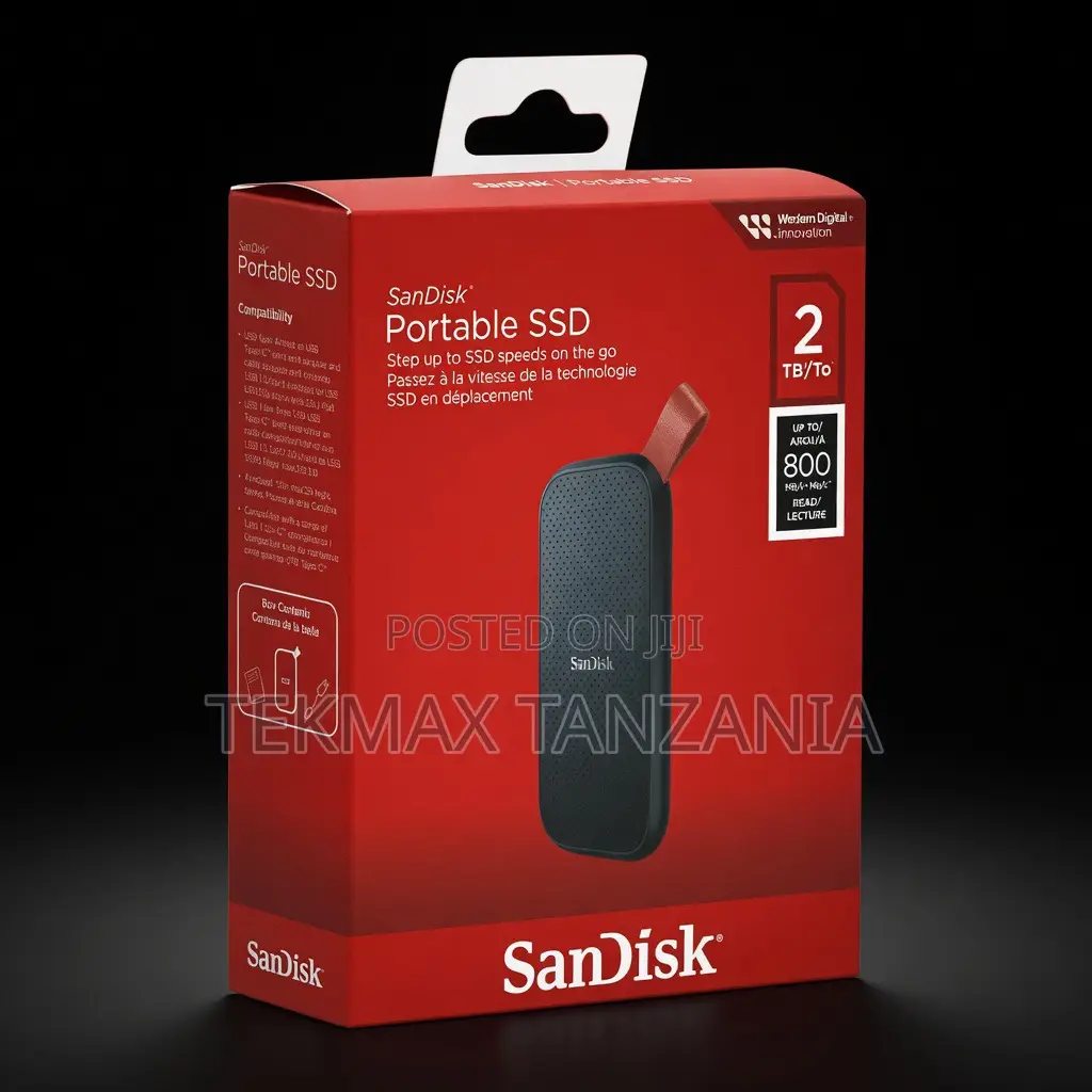 Sandisk Portable External SSD 2tb