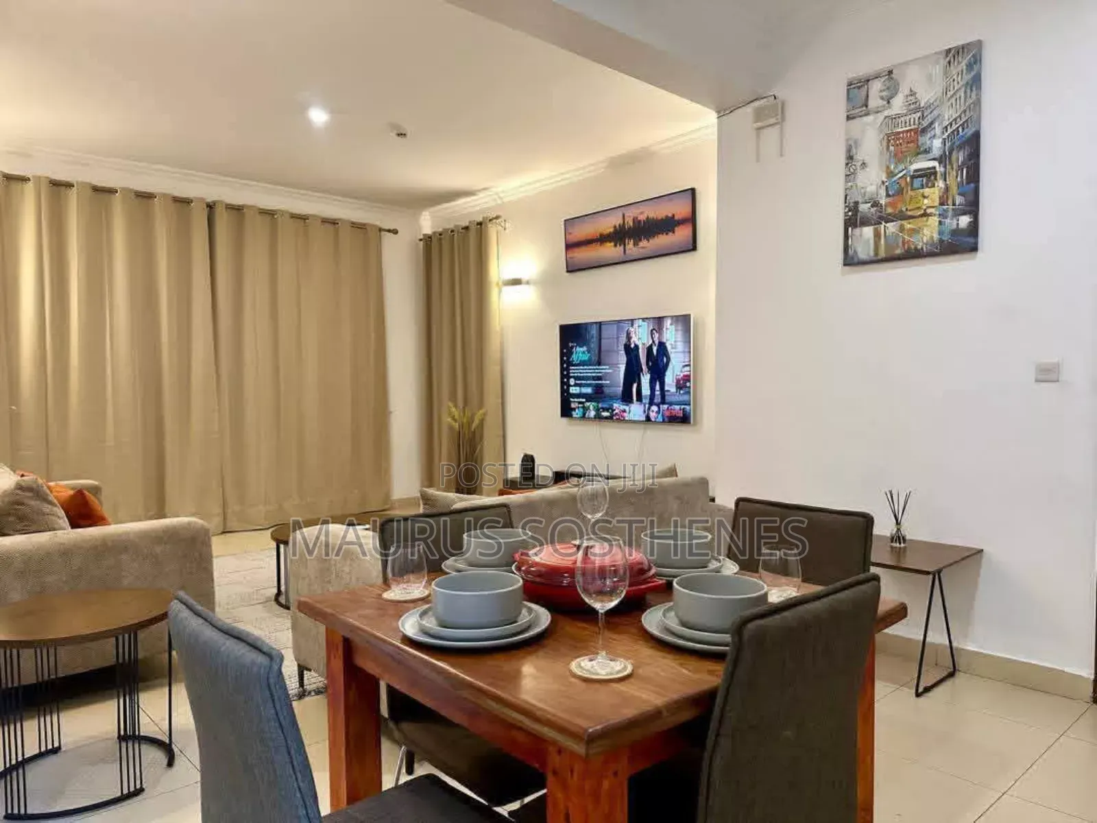 Furnished 3bdrm Apartment in Kijitonyama for rent