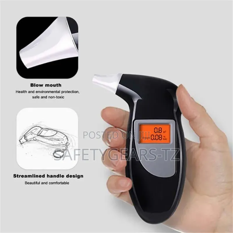 Professional Digital Breath Tester Breathalyzer Alcohol Breath Tester