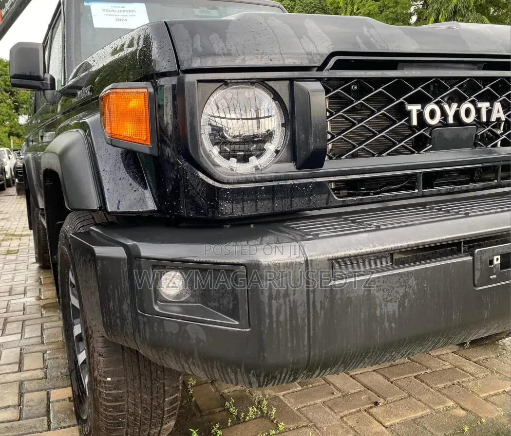 New Toyota Land Cruiser 76 Series 2024 Matt Black