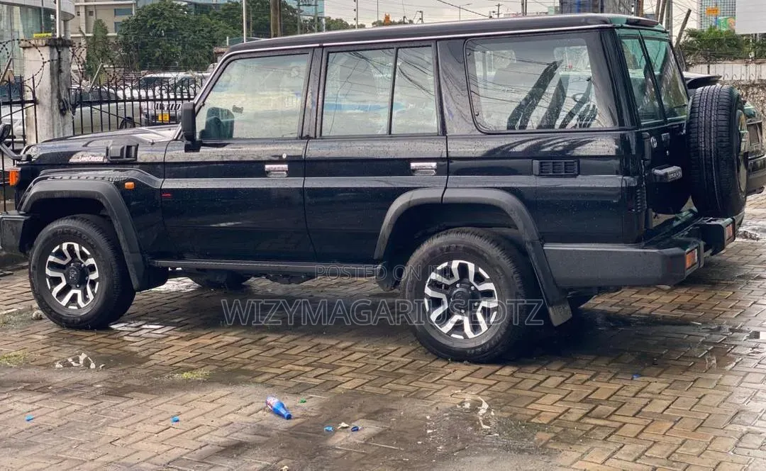 New Toyota Land Cruiser 76 Series 2024 Matt Black