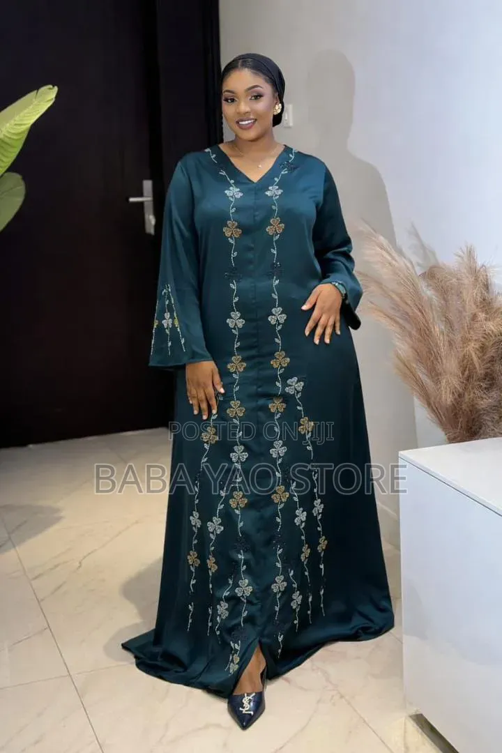 New Women's Clothes Floor-Length Rhinestones Print for Any Occasions.