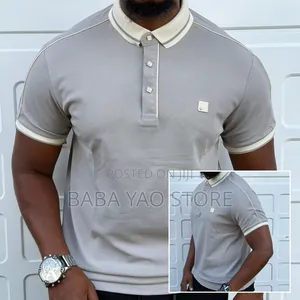 Men's Dual-Purpose Summer Band Collar T-Shirts