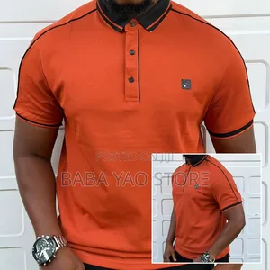 Men's Dual-Purpose Summer Band Collar T-Shirts