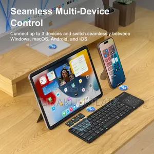 Foldable Bluetooth Keyboard With Touchpad (B033)