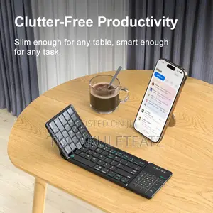 Foldable Bluetooth Keyboard With Touchpad (B033)