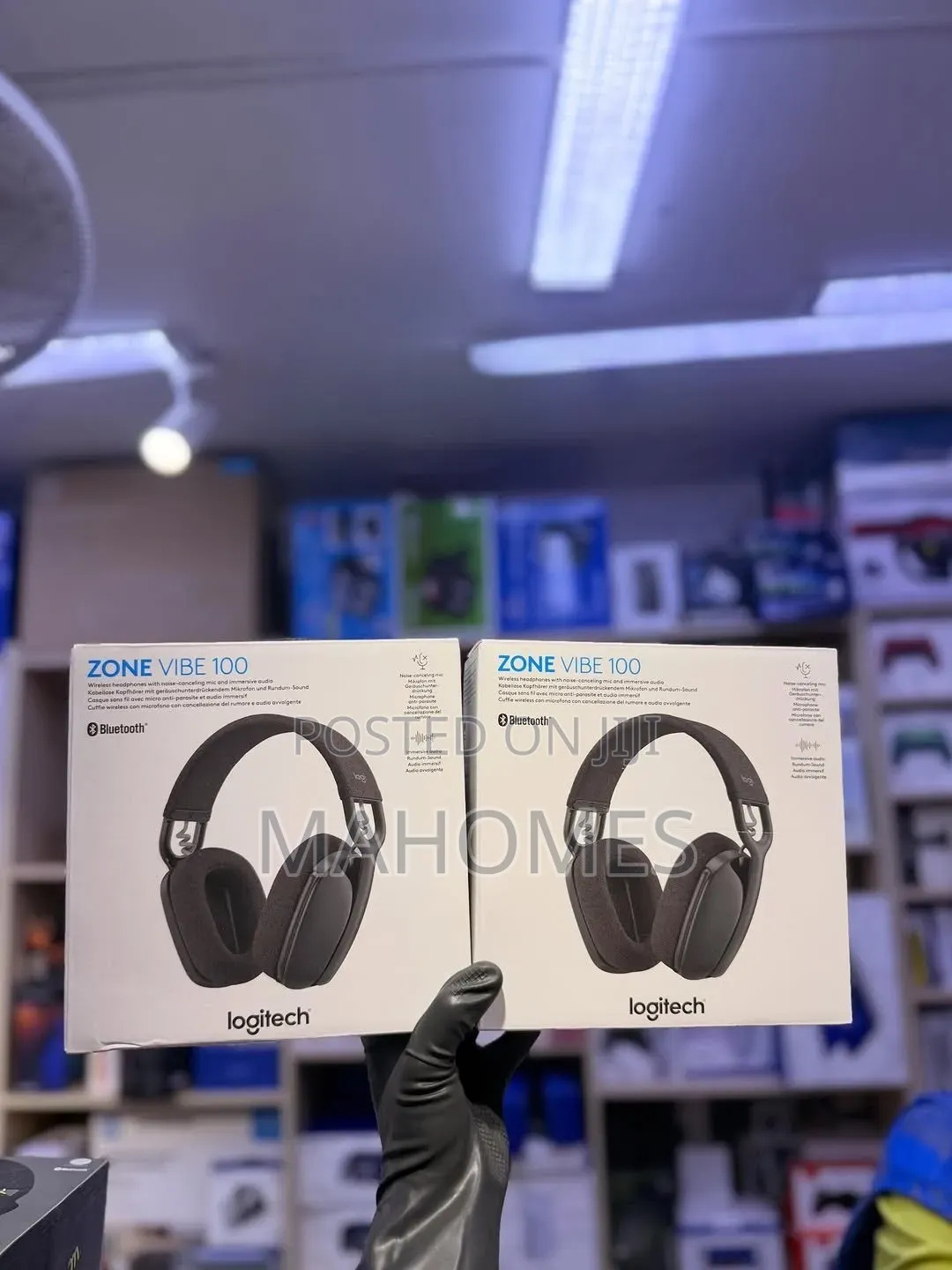 Logitech Zone Vibe 100 Wireless
Headphones.