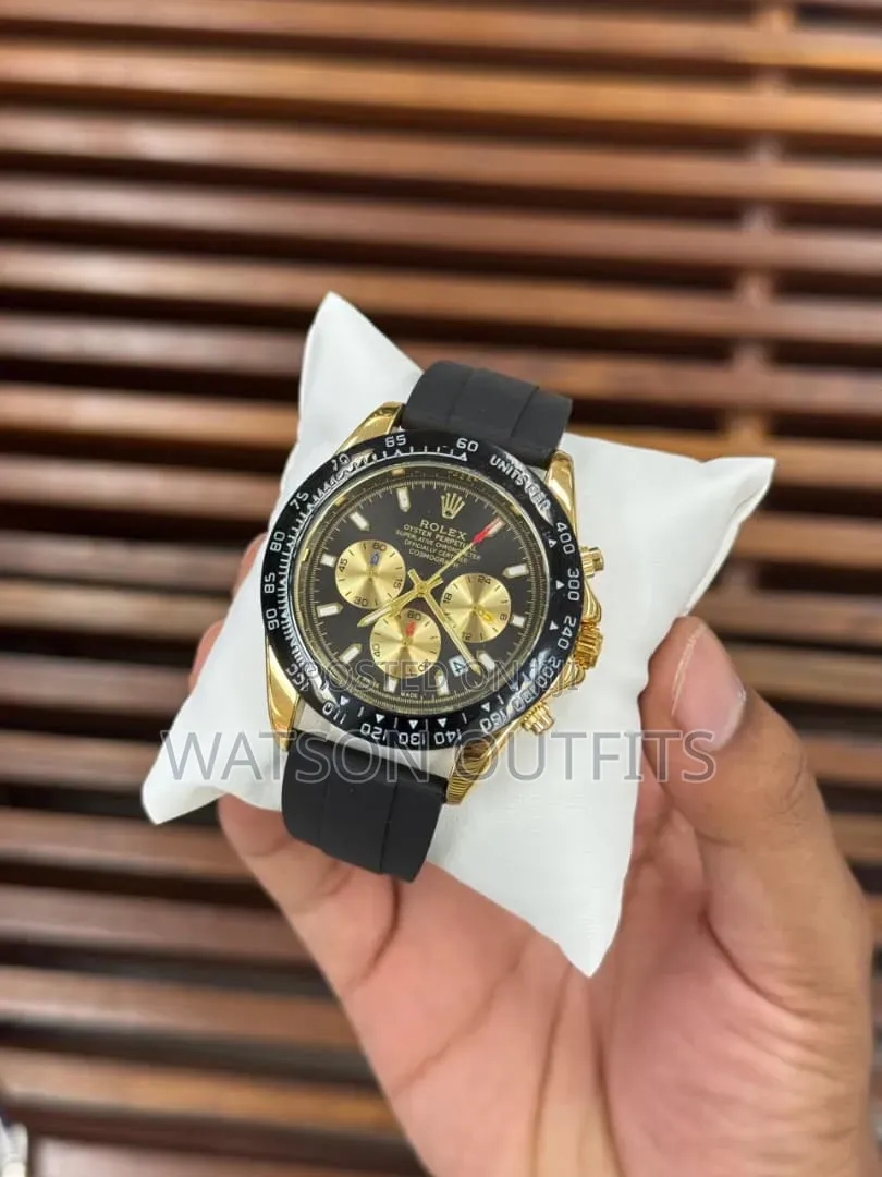 Men's and Women's New and Original Watches Silicon Straps Rolex Brand