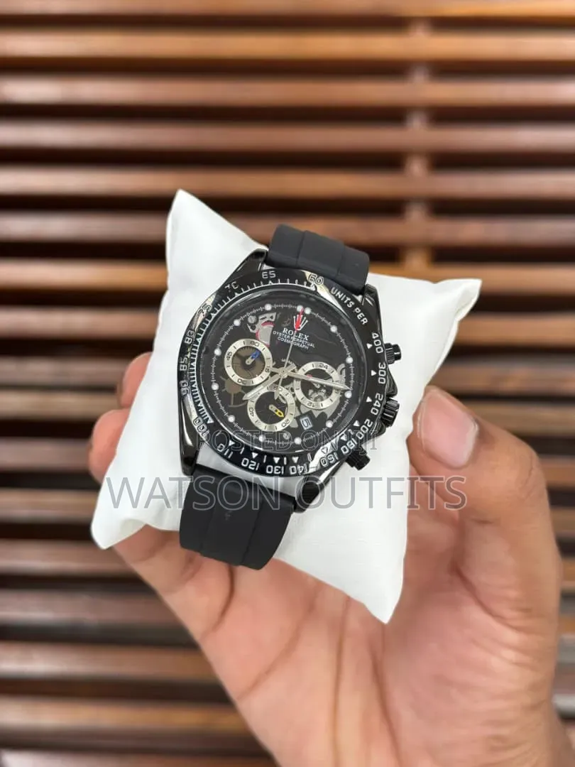Men's and Women's New and Original Watches Silicon Straps Rolex Brand