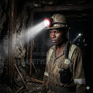 Rechargeable Corded Mining Led Headlamp