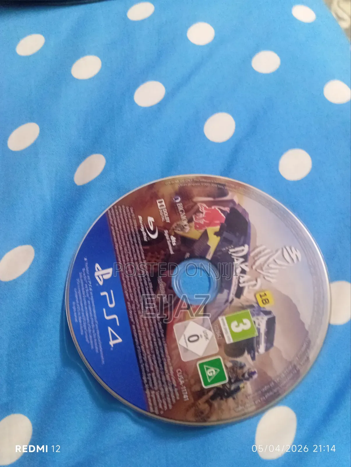 Dakar 18 Day One Edition Like New