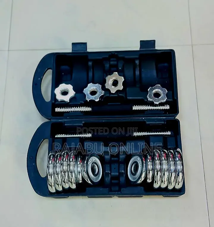 15kg Cast Iron Dumbbell Set