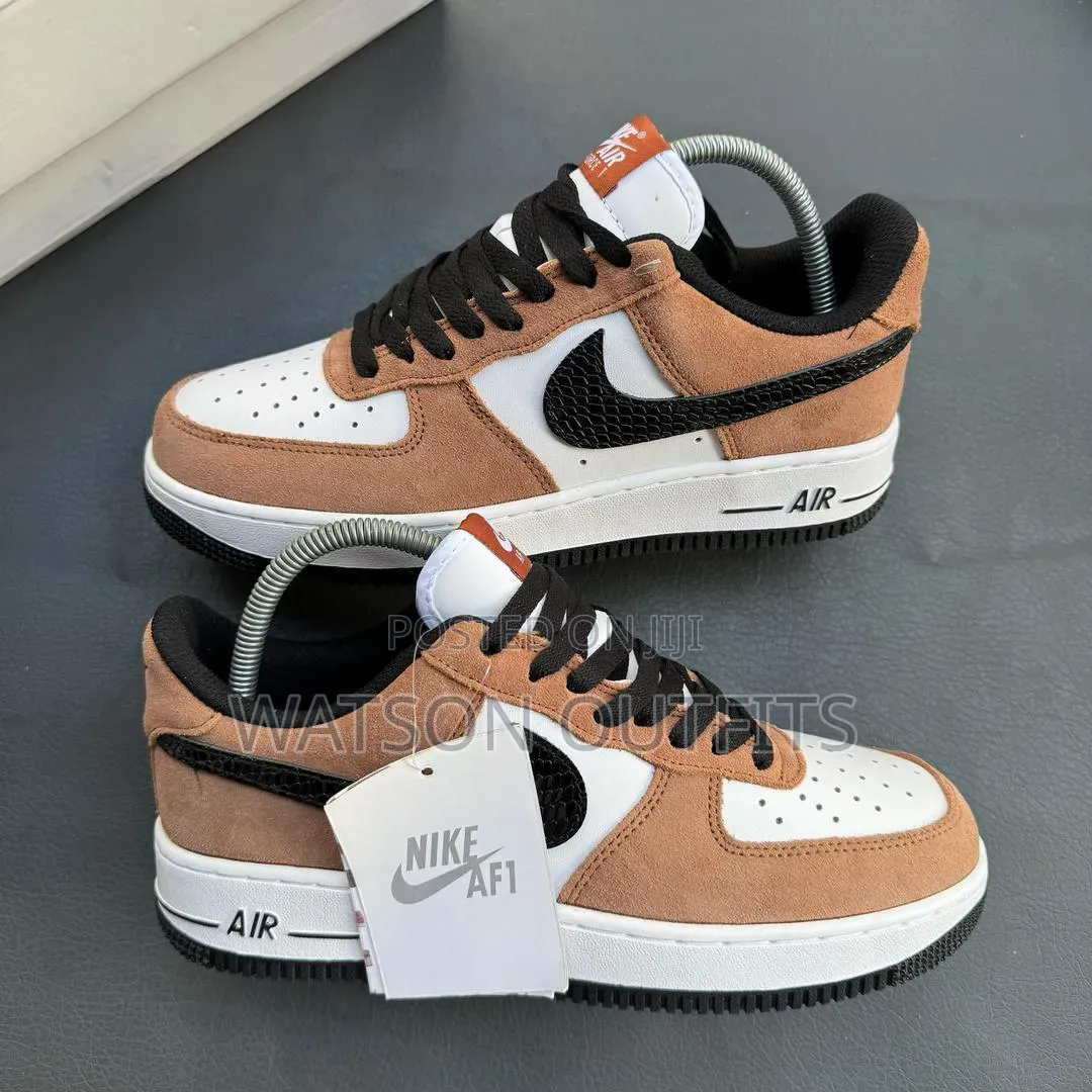 Men's Leather Shoes Nike Airforce One or 1 Top Branded