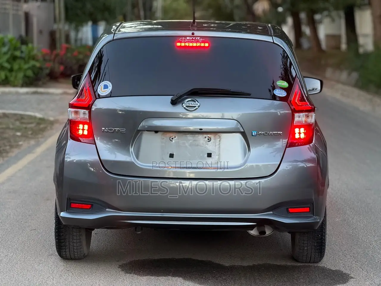 Nissan Note 2017 Gray