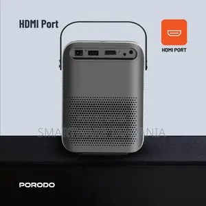 Porodo Full Hd Projector Android 2600mah 3000 Lumens 100" Display