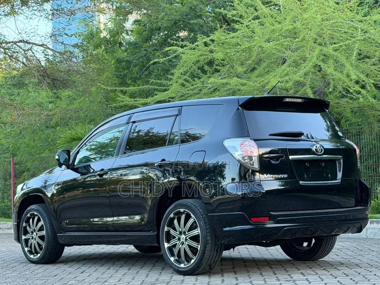 Toyota Vanguard 2008 Black