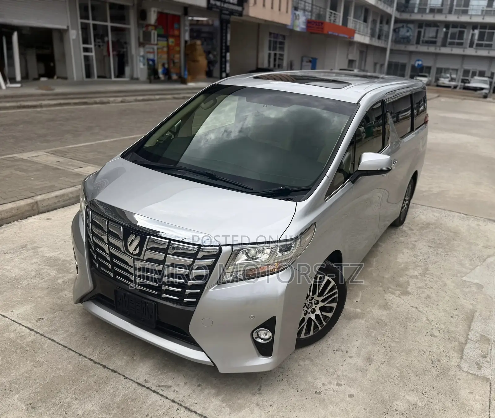 Toyota Alphard 2017 Silver