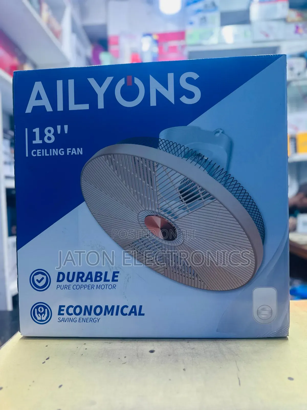 Ailyons Orbit Fan 18 Size