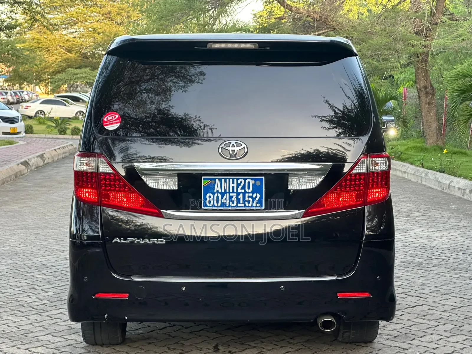 Toyota Alphard 2010 Black