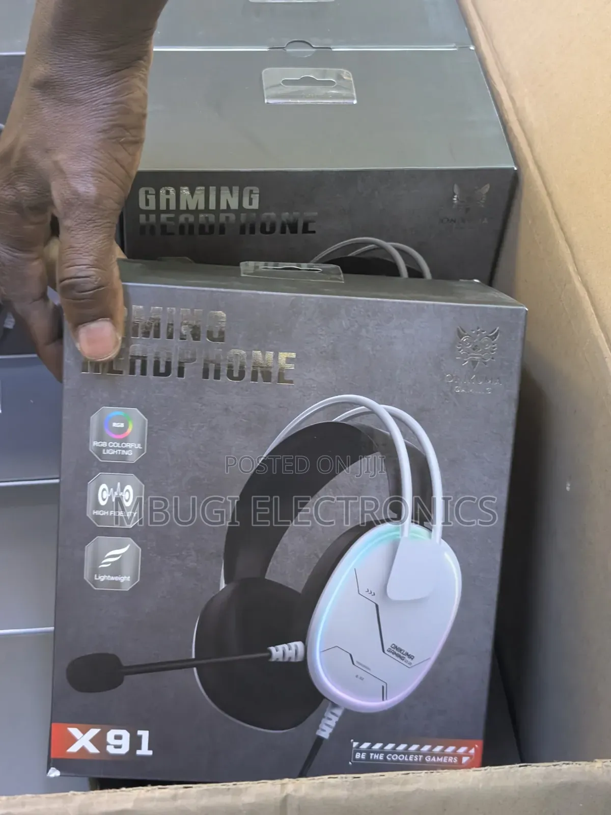 Onikuma Gaming Headphones X91