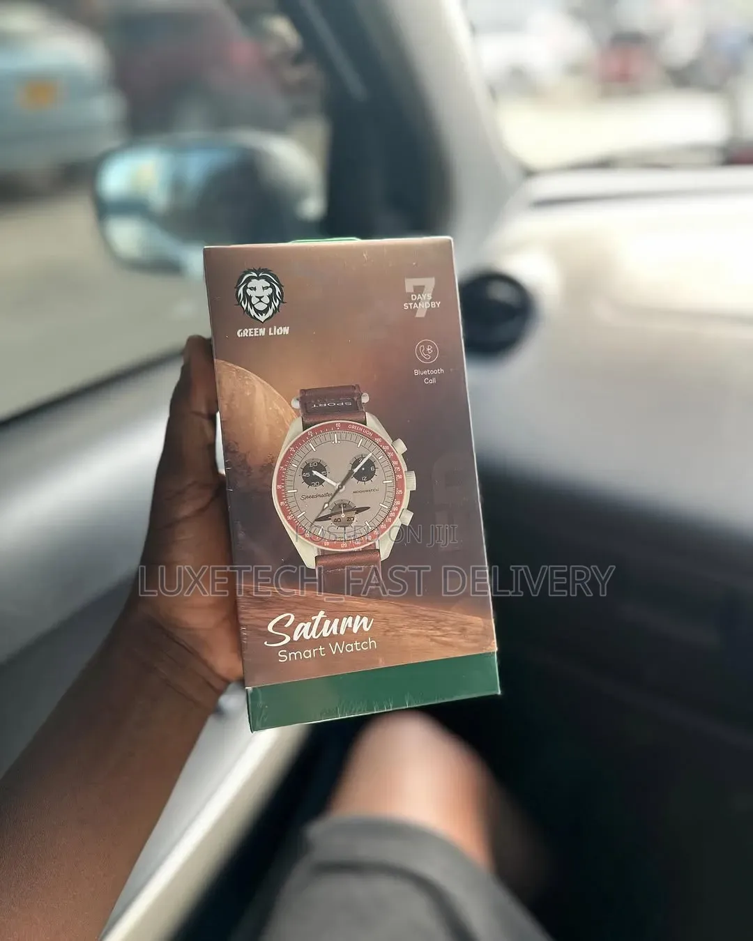 Green Lion Saturn Smart Watch With Oled Display