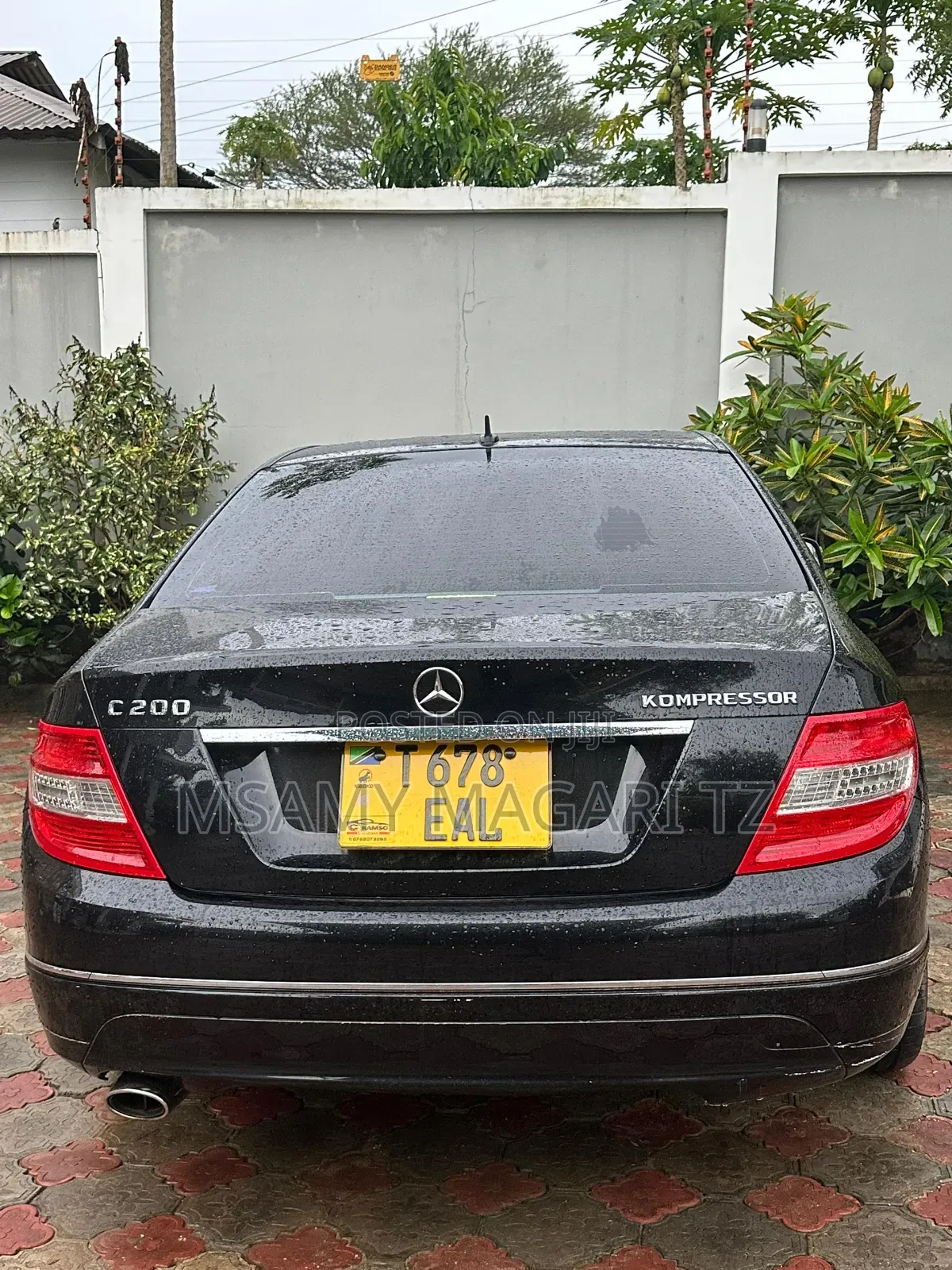 Mercedes-Benz C200 2007 Black