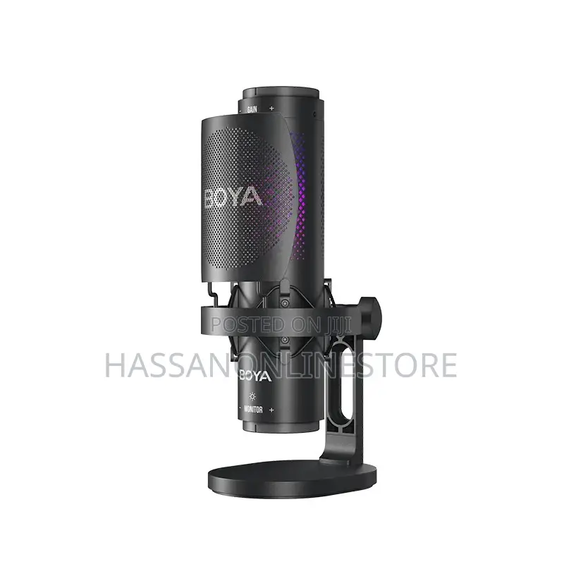 Boya Vibrant Lighting Condenser Usb Microphone