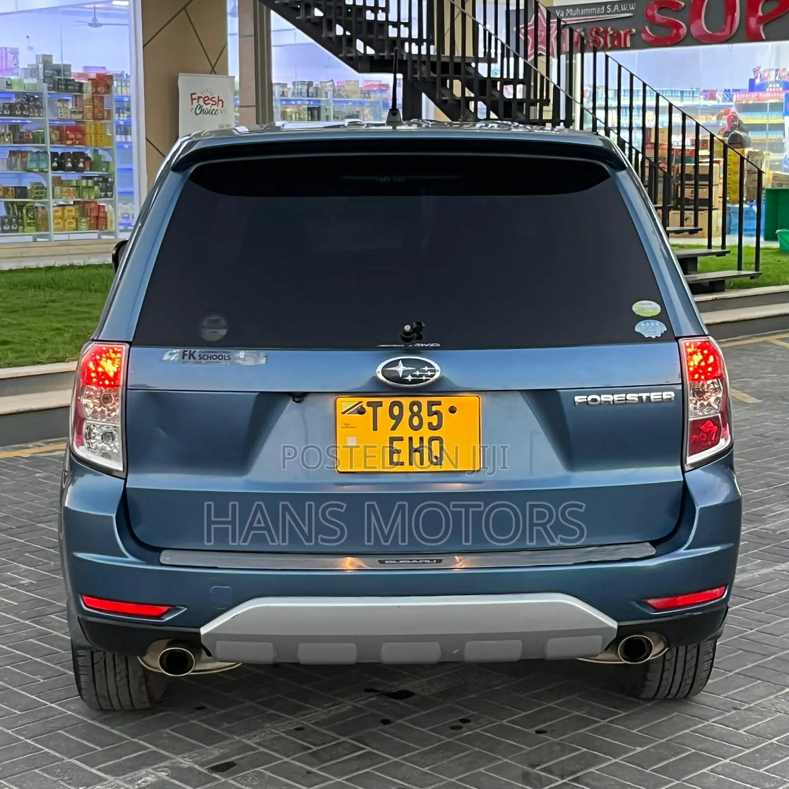 Subaru Forester 2008 Blue
