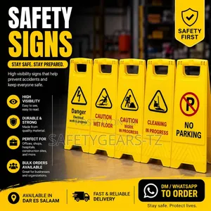 Safety Caution / Danger Flip Signage
