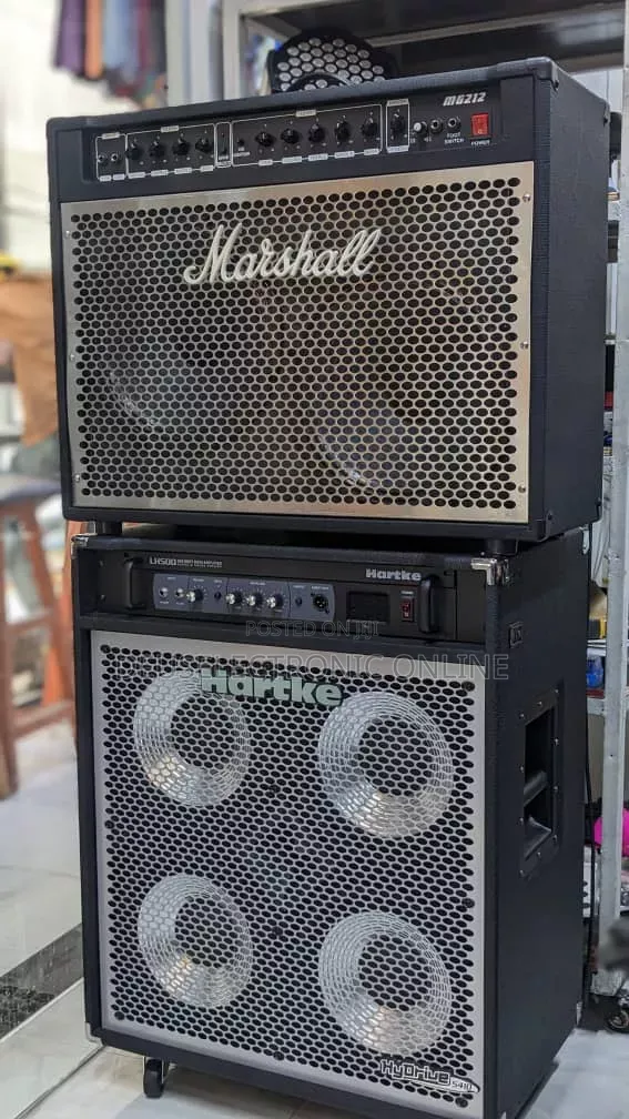 1 Combo Solo Ya Marshall Yenye Speaker 2 Ndani 2 Combo Bass