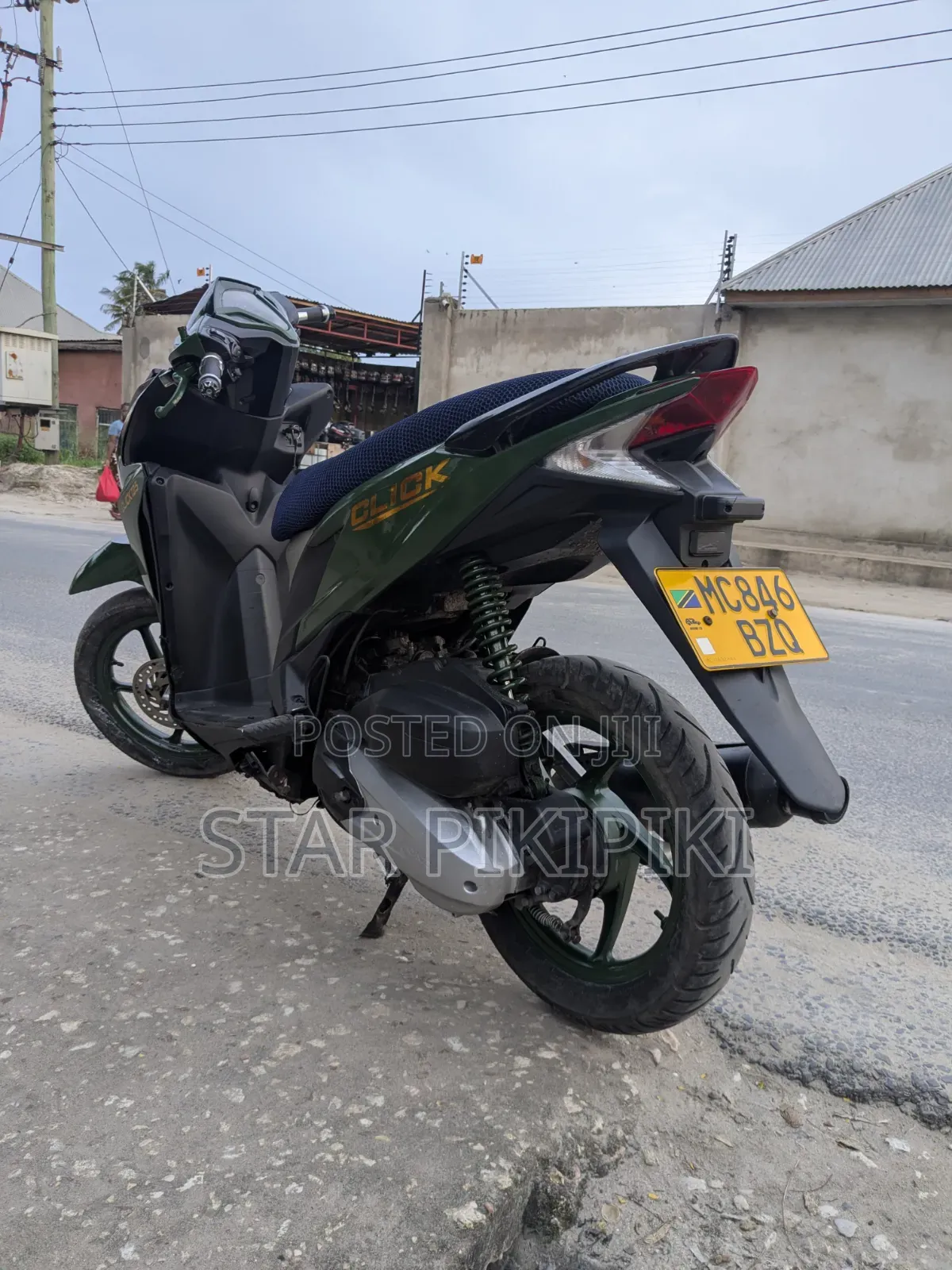 New Honda Super Hawk 2000 Green