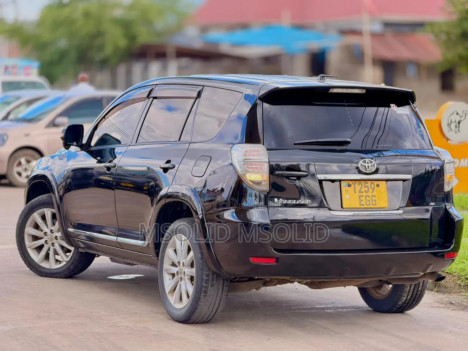 Toyota Vanguard 2012 Black