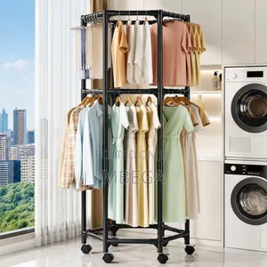 Rotating Clothes Rack