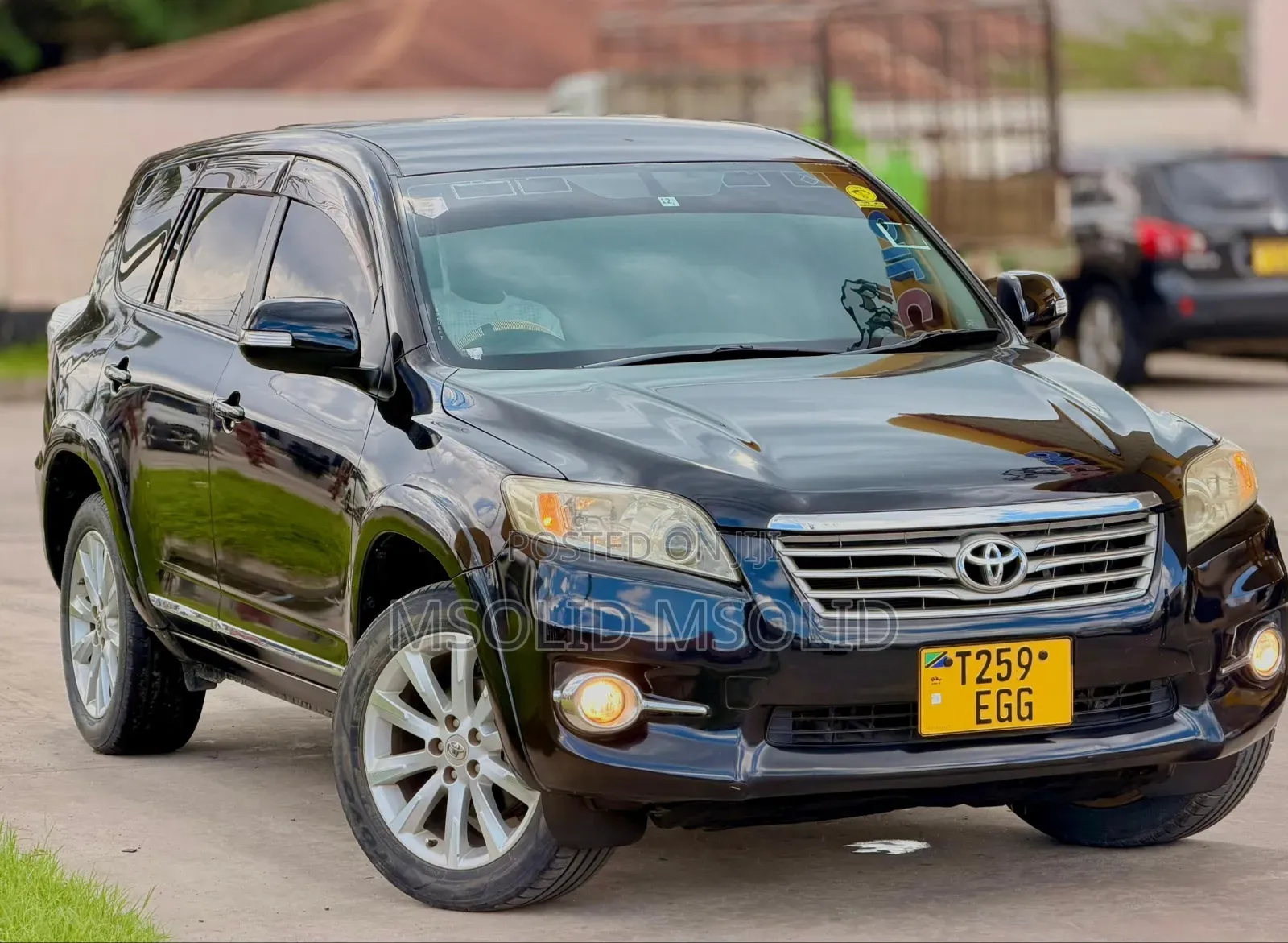 Toyota Vanguard 2012 Black