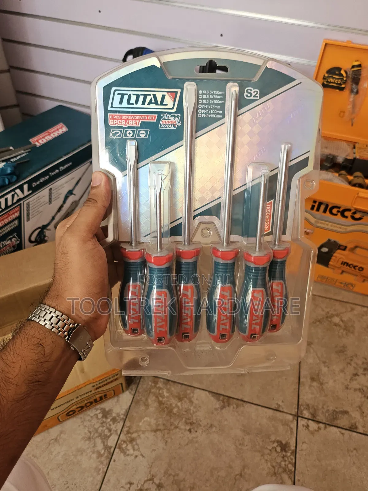 Total 6pc Screwdriver Set