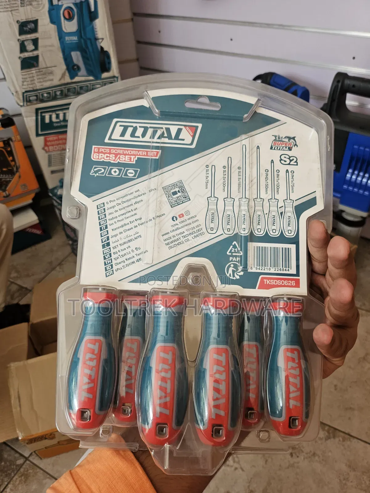 Total 6pc Screwdriver Set