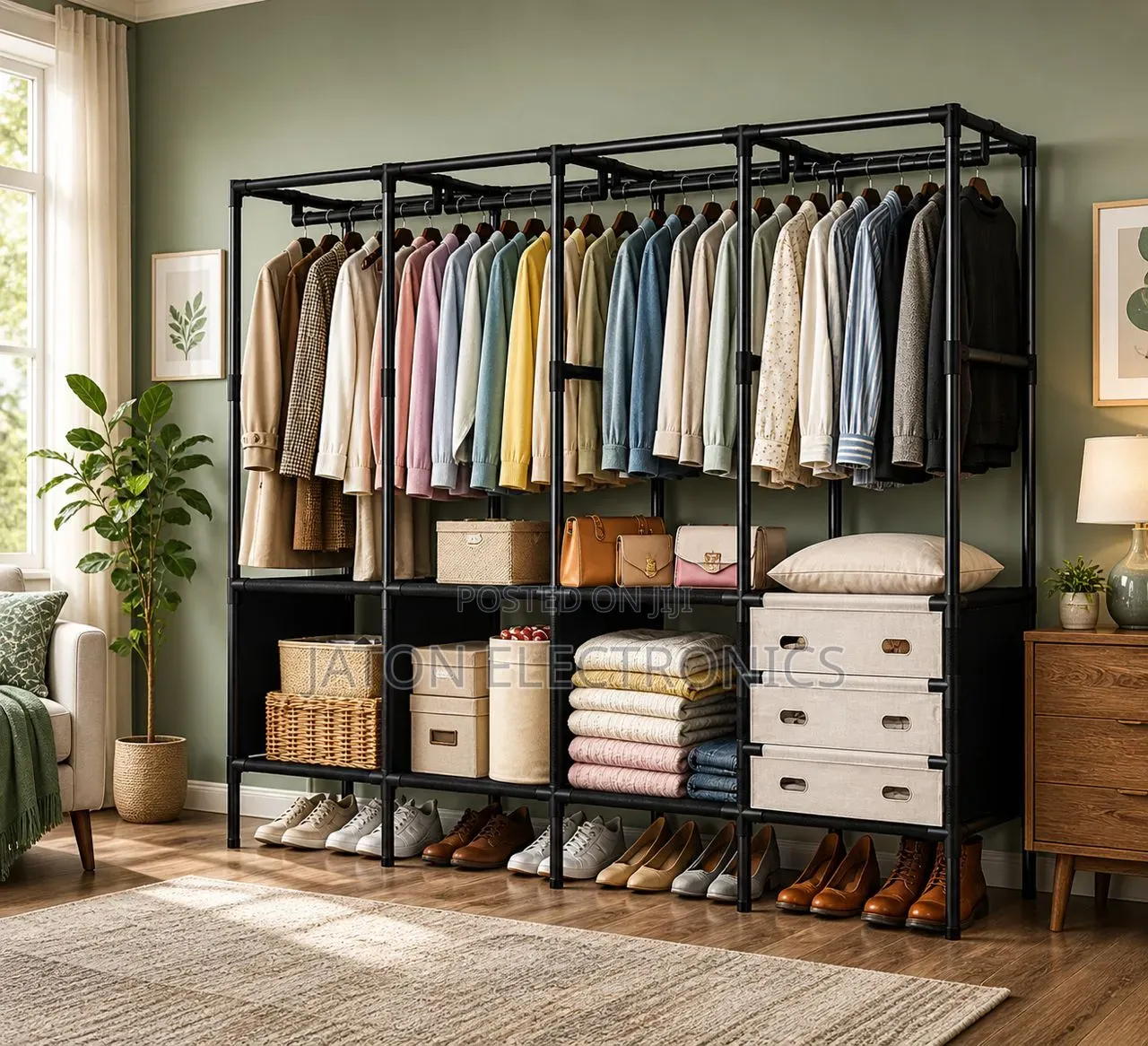 Multi-Function Clothes Wardrobe Organizer