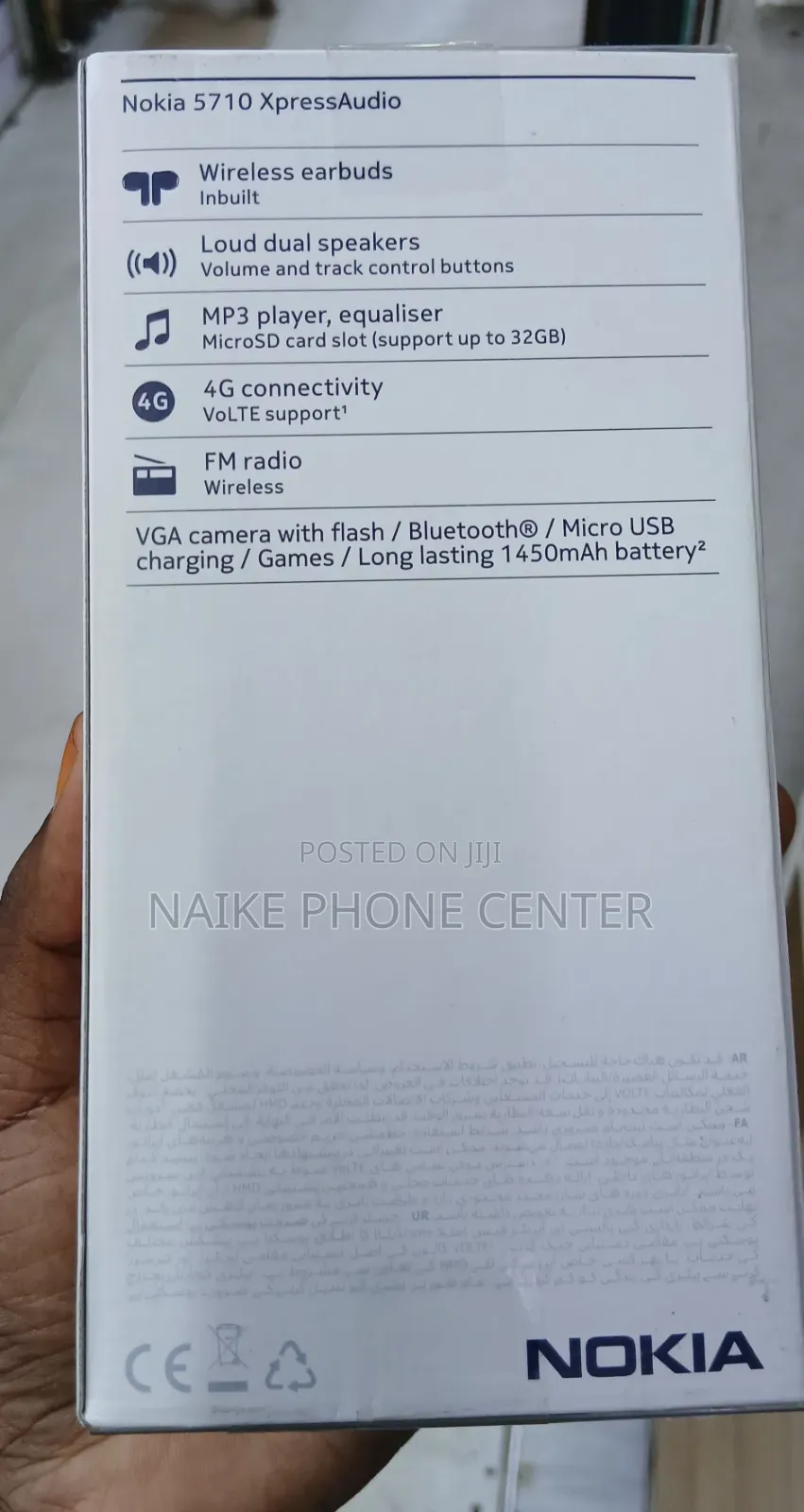 New Nokia 5710 XpressAudio Black