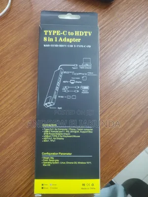 Type-C to HDTV (8 in 1)