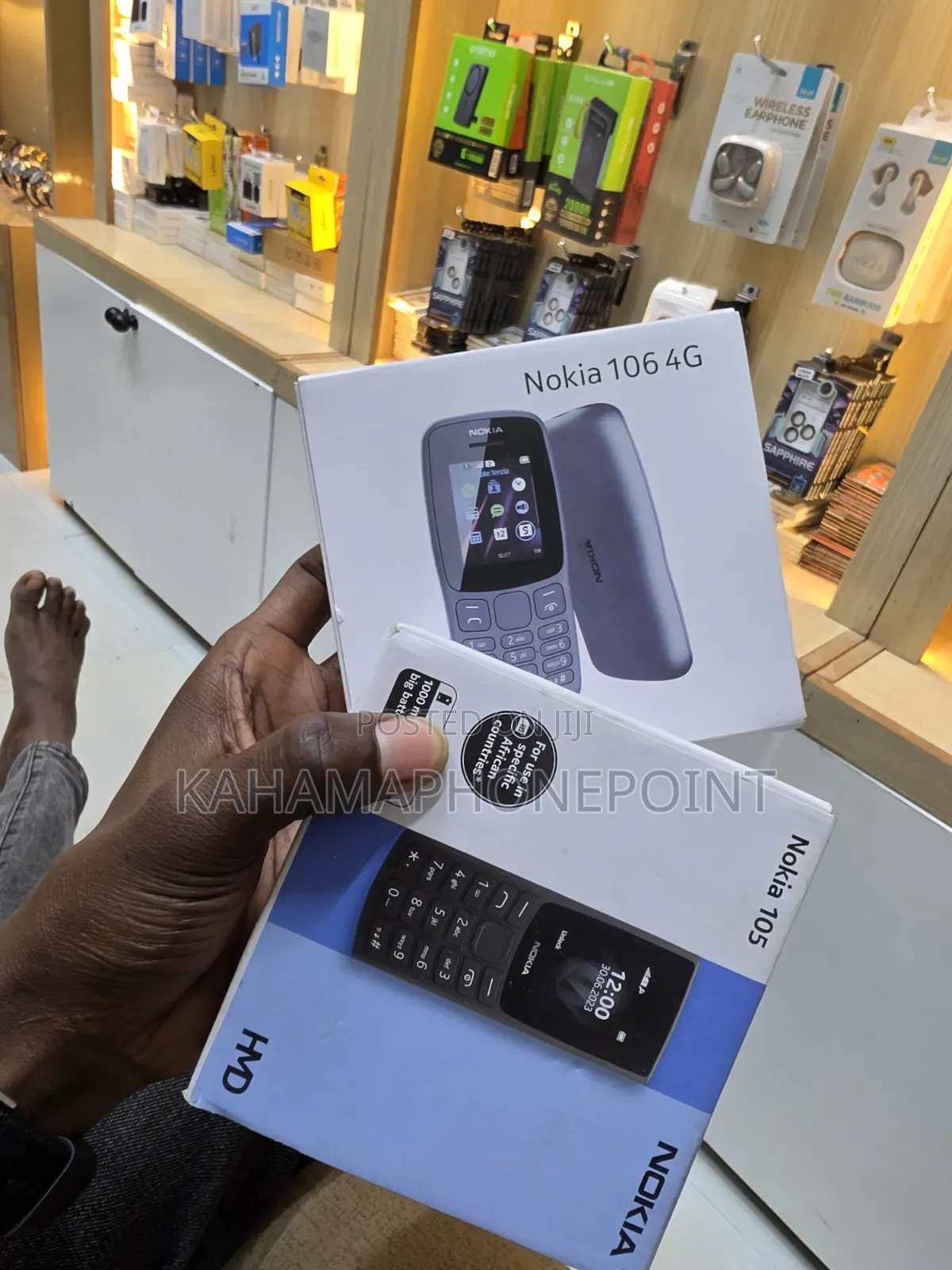 New Nokia 105 Black