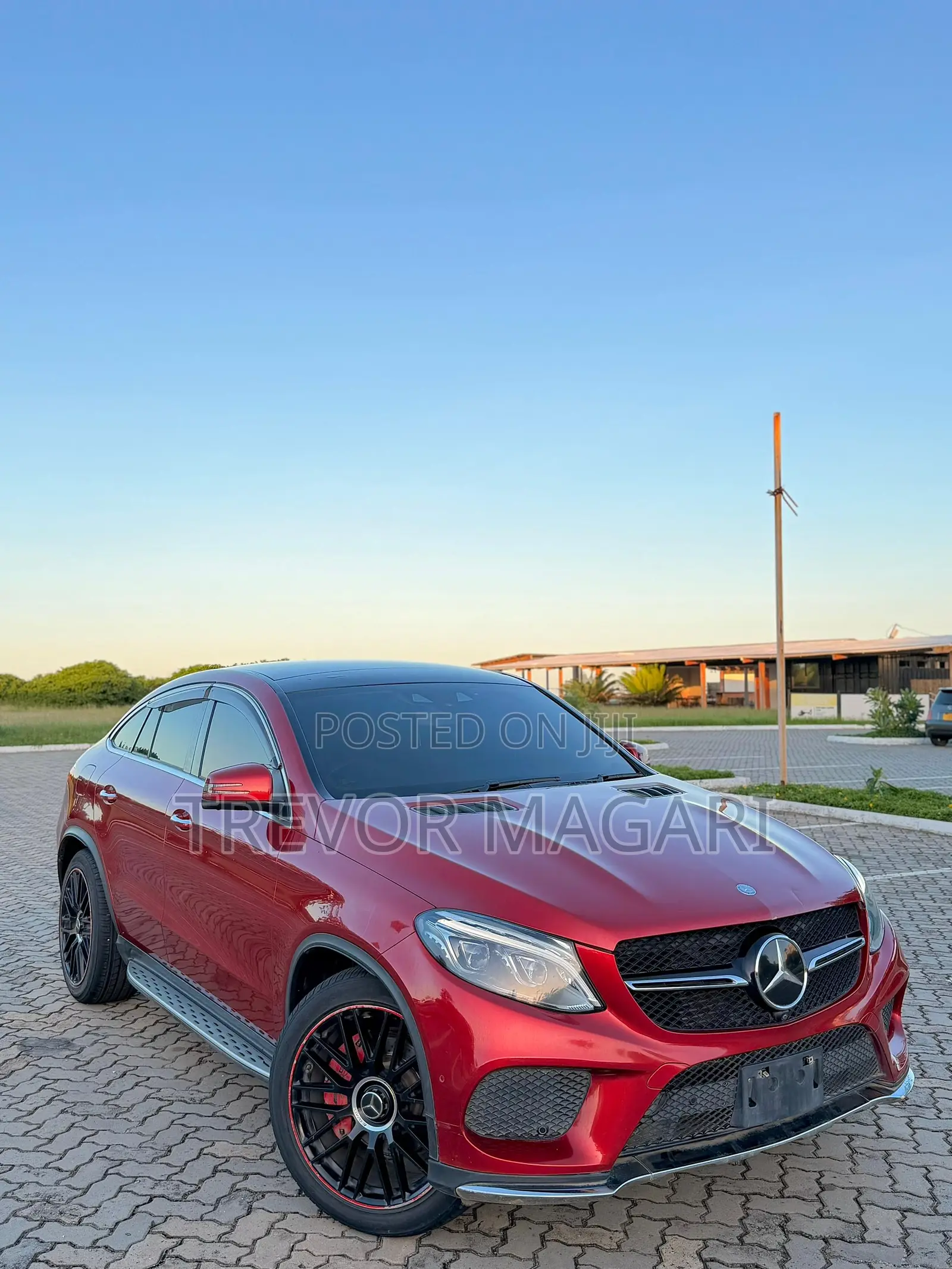 Mercedes-Benz GLE-Class 2018 Red