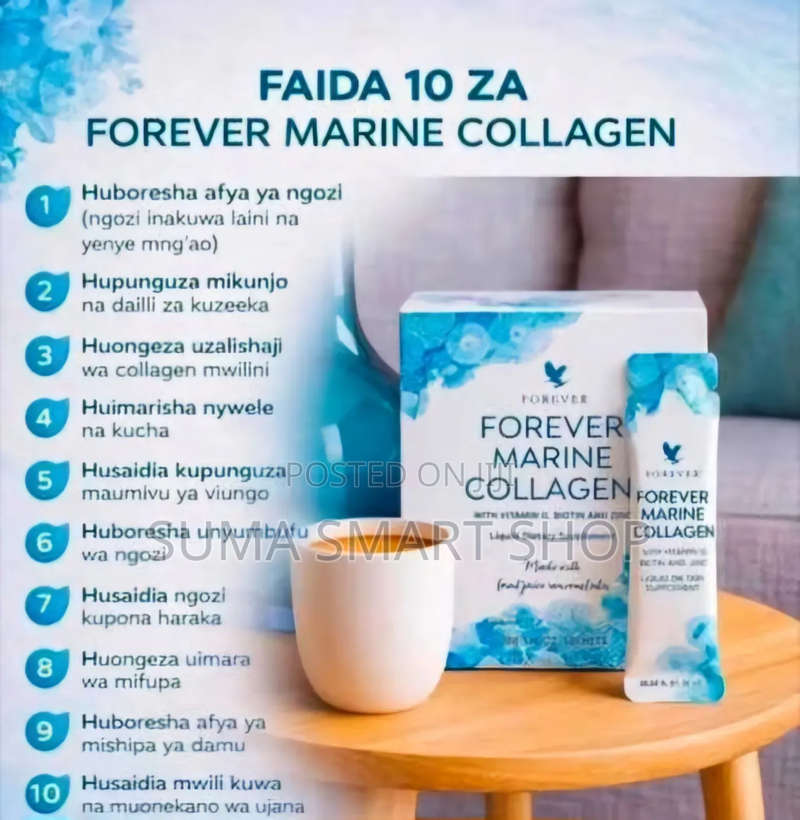 Forever Marine Collagen Supplement .