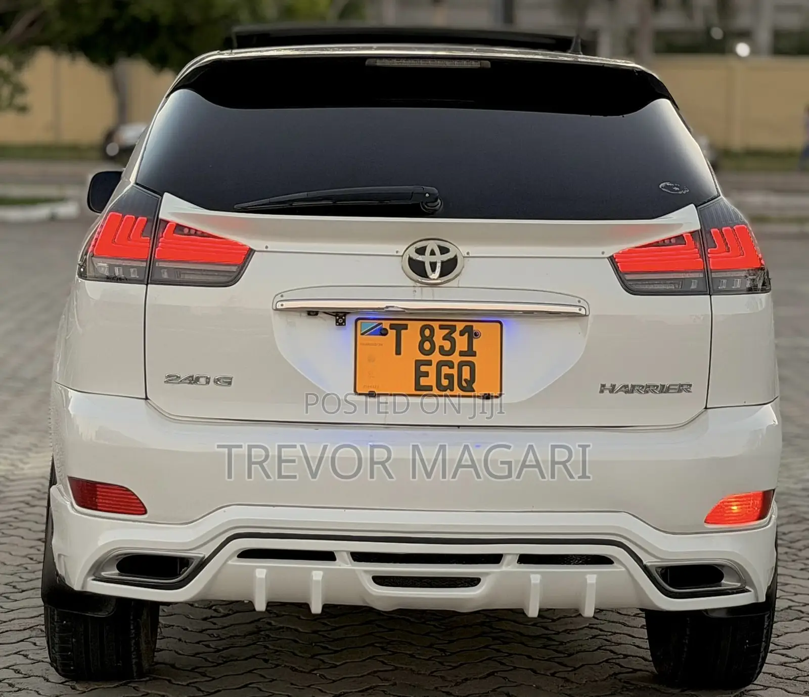 Toyota Harrier 2007 White